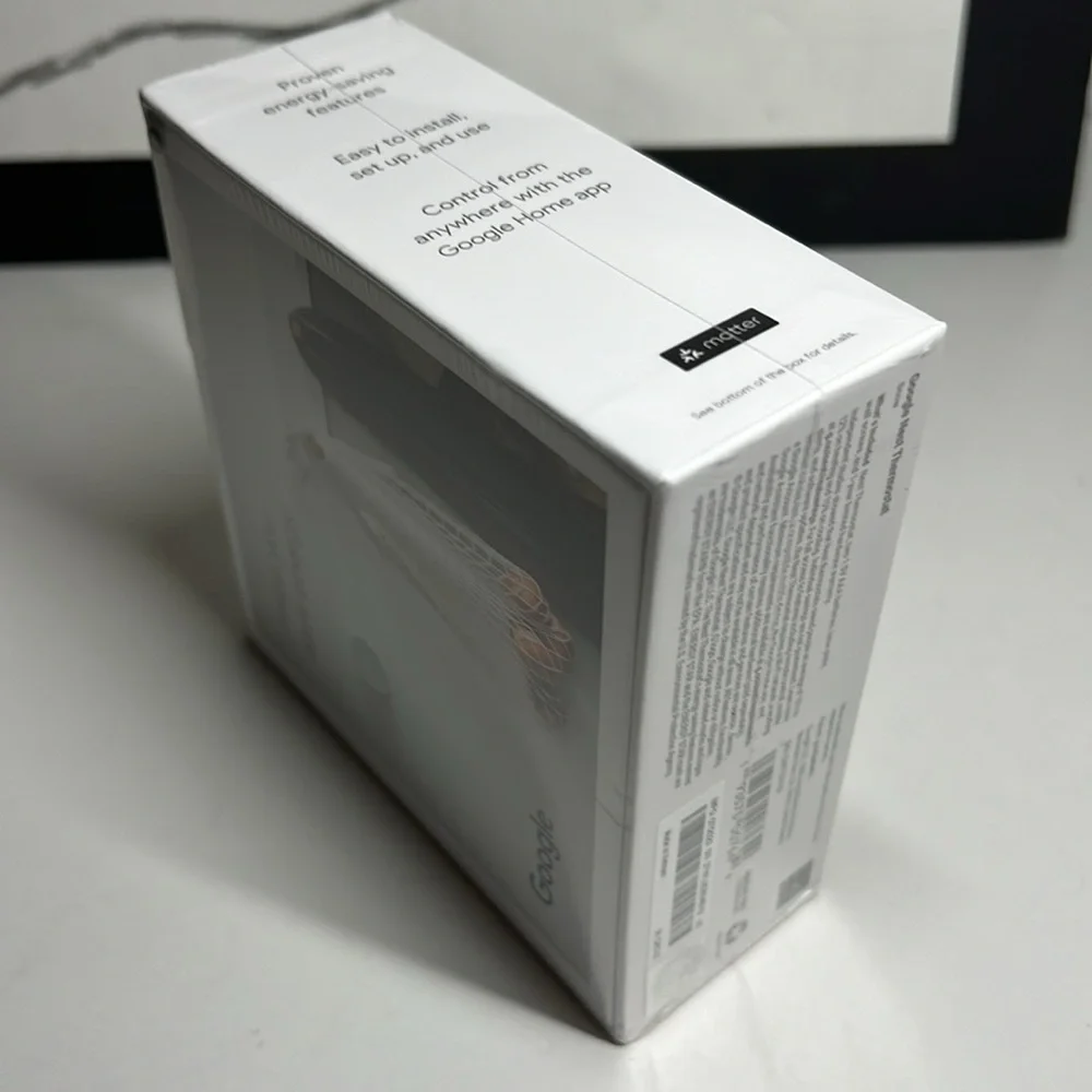 Google Nest Smart Thermostat G4CVN new sealed Box